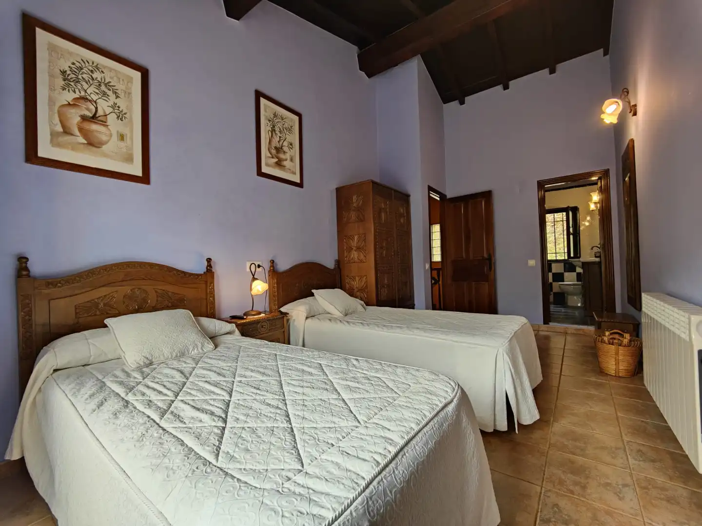 Habitación de Casa o chalet en venta en Quirós con Jardín privado, Amueblado y Balcón