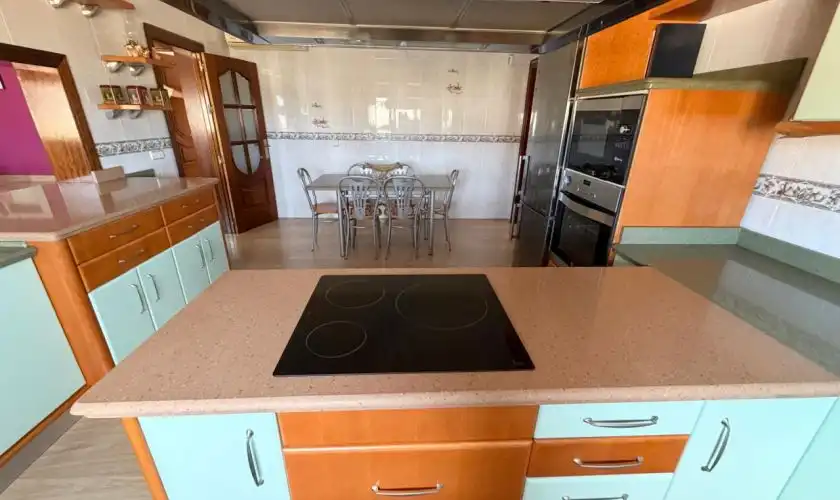 Küche von Haus oder Chalet zum Verkauf in Carboneras mit Klimaanlage, Heizung und Privatgarten