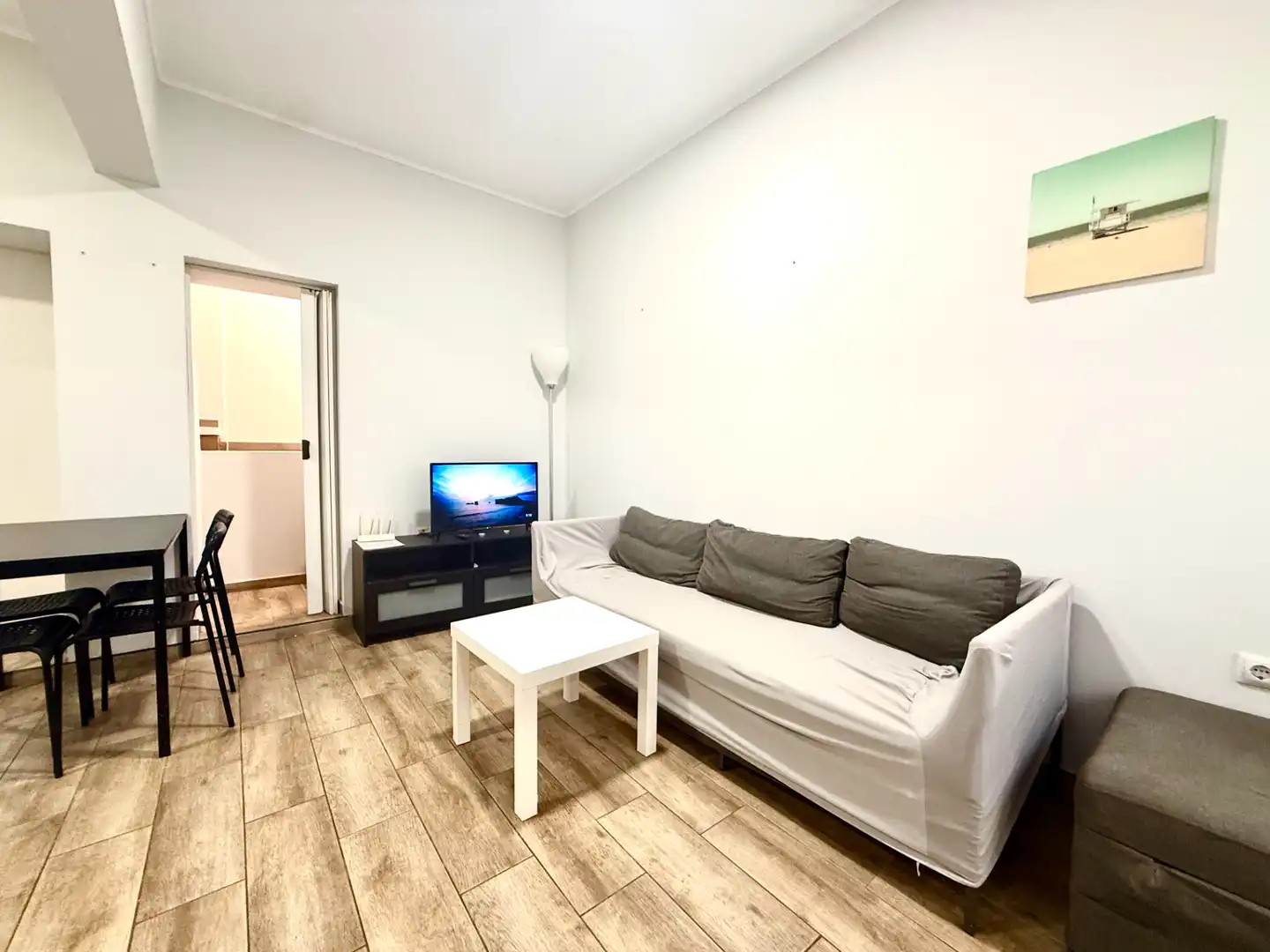Sala de estar de Piso en venta en Las Palmas de Gran Canaria con Amueblado, Horno y Lavadora