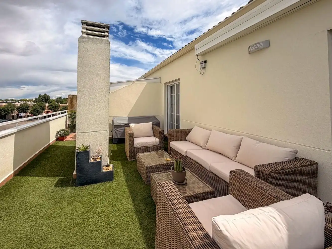 Terrasse von Dachboden zum Verkauf in Illescas mit Klimaanlage, Heizung und Terrasse