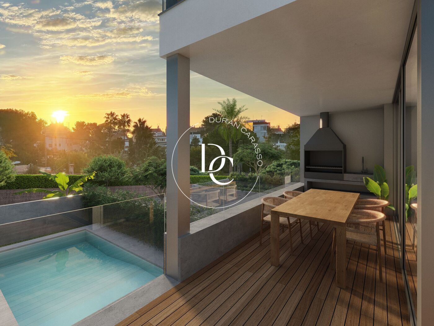 Terrace of House or chalet for sale in Sitges  with Air Conditioner, Heating and Private garden