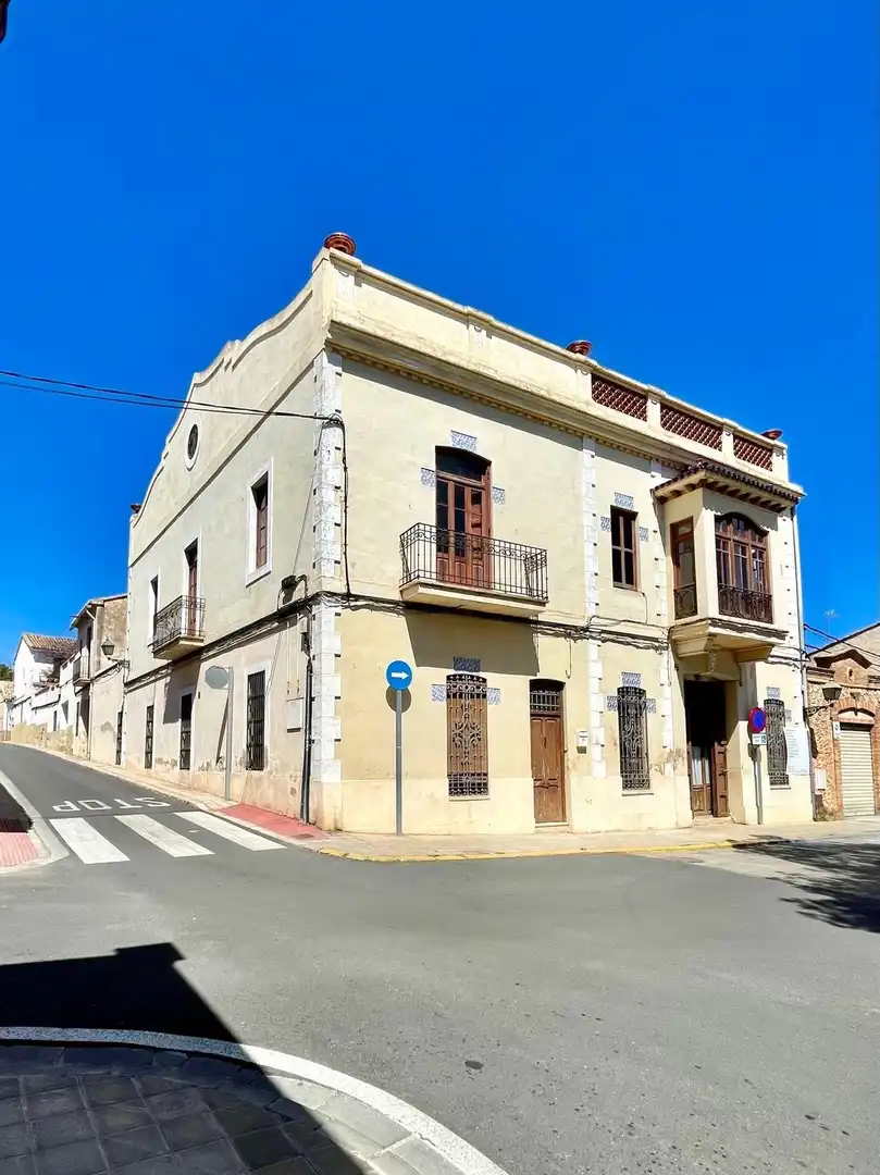 Vista exterior de Casa o chalet en venta en Rocafort con Jardín privado y Trastero