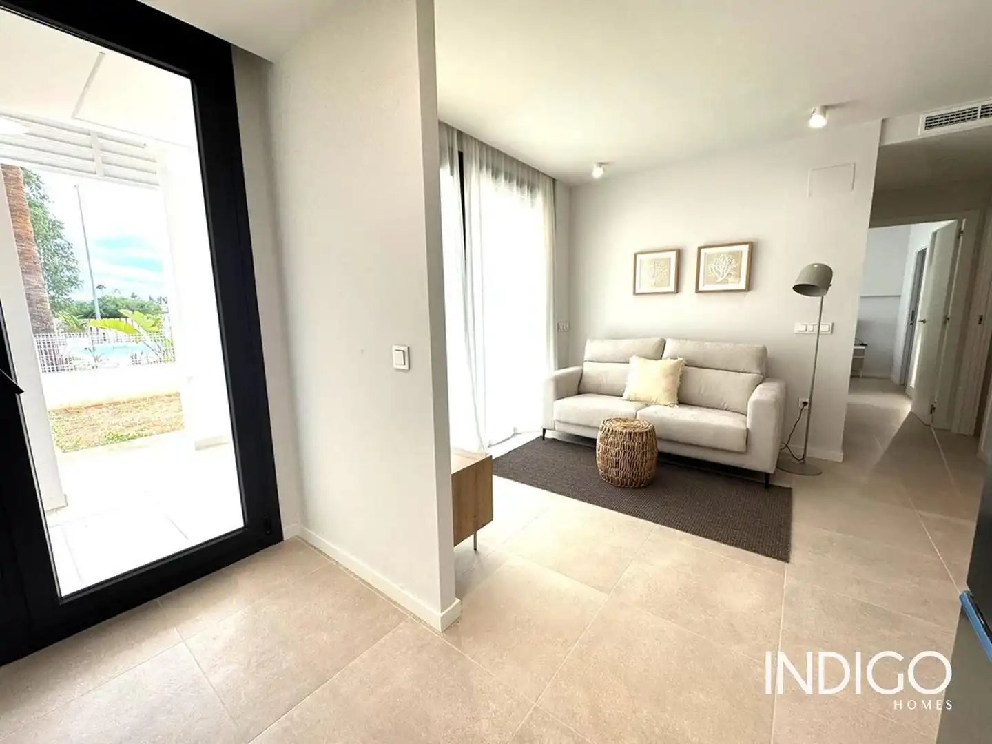 Living room of Flat for sale in Dénia  with Air Conditioner, Heating and Terrace