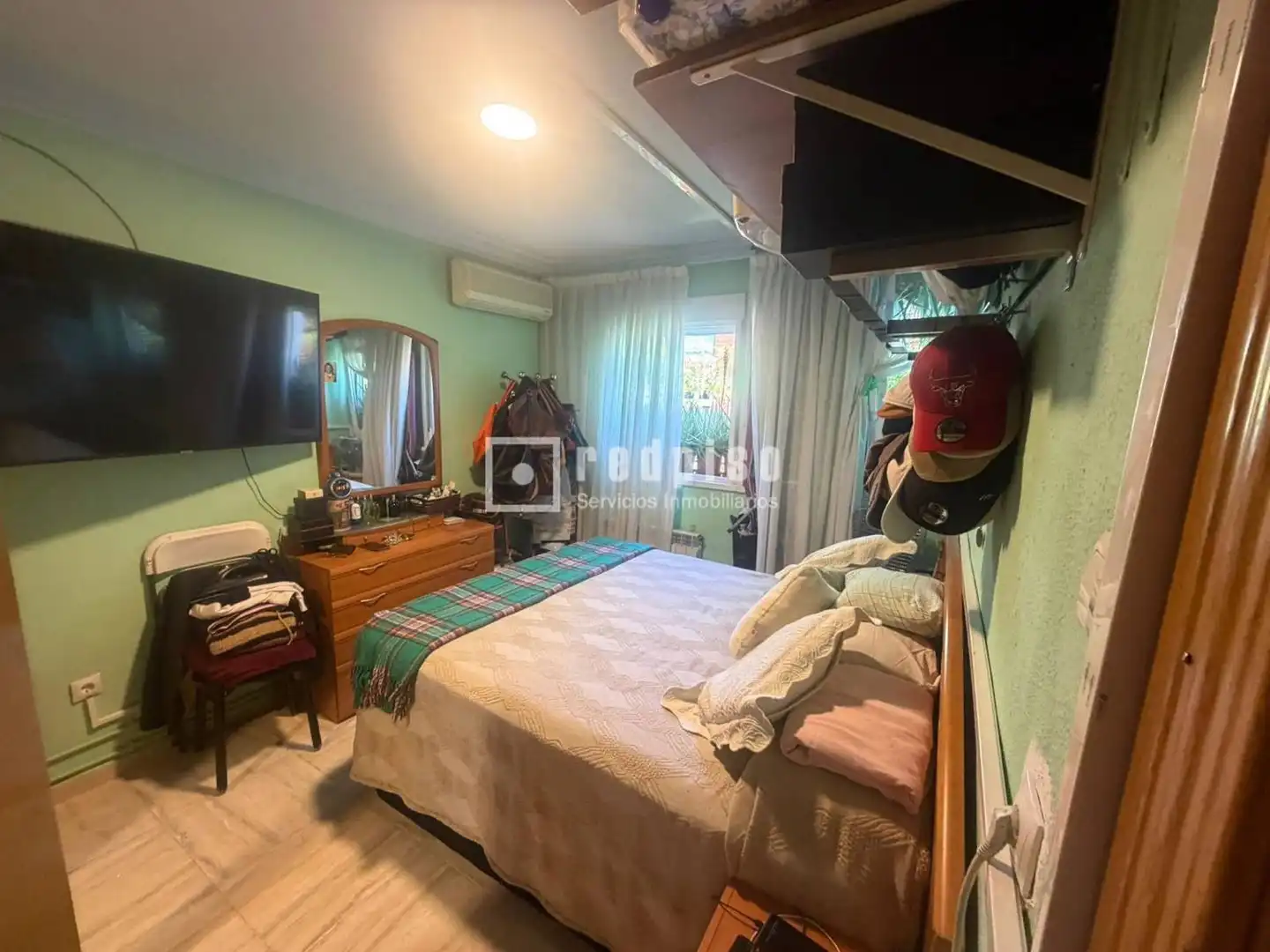 Schlafzimmer von Wohnung zum Verkauf in Madrid mit Klimaanlage und Heizung