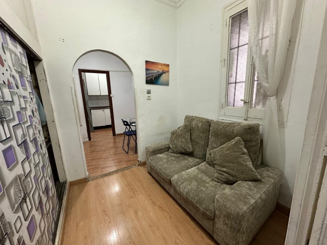 Living room of Flat to rent in  Madrid Capital  with Heating, Washing machine and Microwave