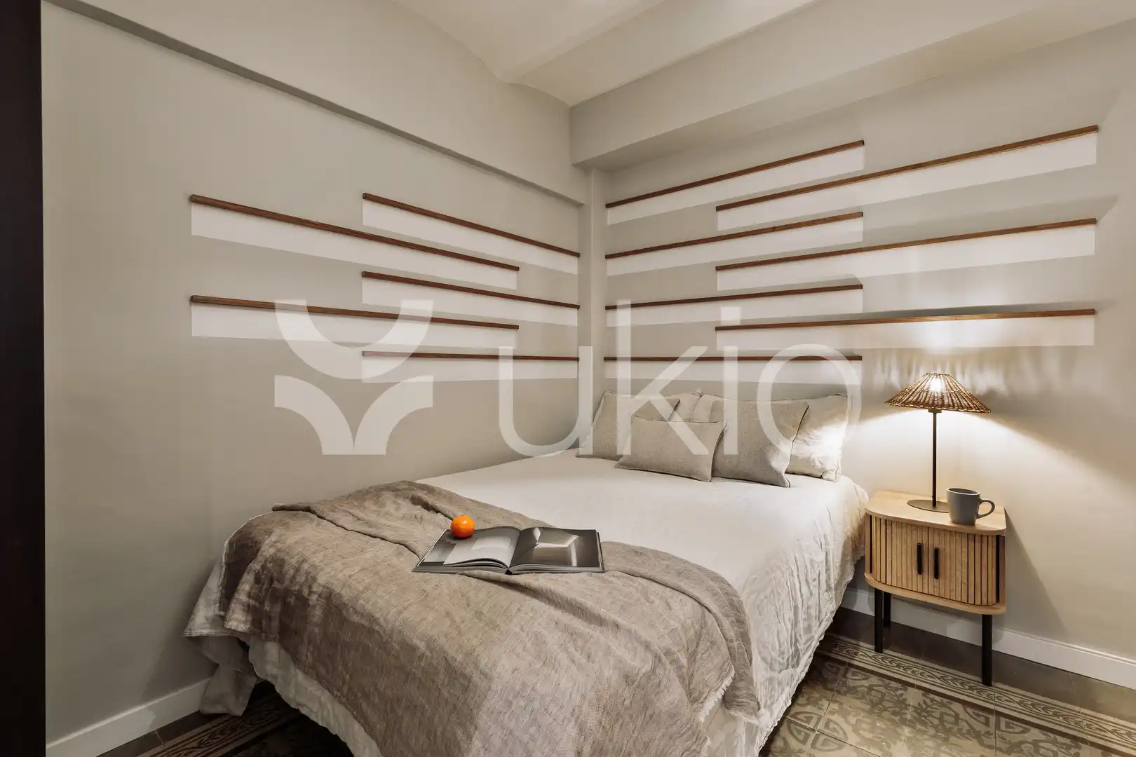 Habitación de Apartamento de alquiler en Barcelona con Aire acondicionado, Calefacción y Amueblado