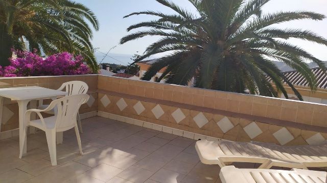 Terrassa de Casa adosada en venda en Nerja amb Aire condicionat, Calefacció i Terrassa