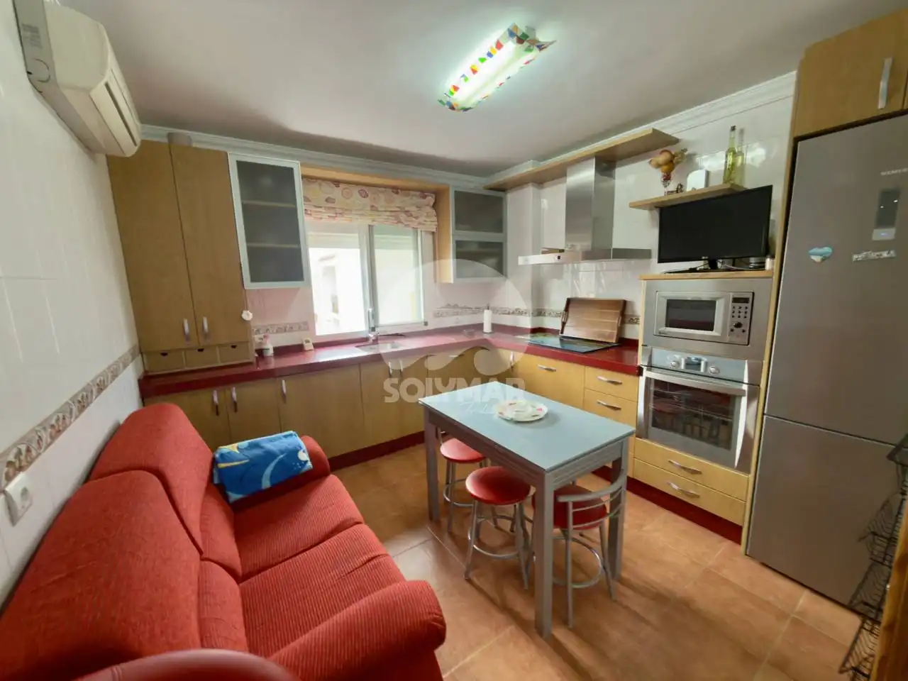 Küche von Wohnung zur Miete in Algarrobo mit Klimaanlage, Heizung und Möbliert