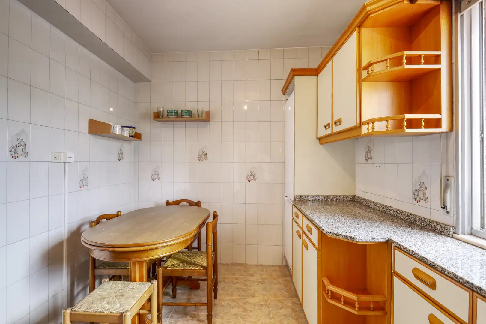 Cocina de Dúplex en venta en A Coruña Capital  con Trastero, Amueblado y Horno