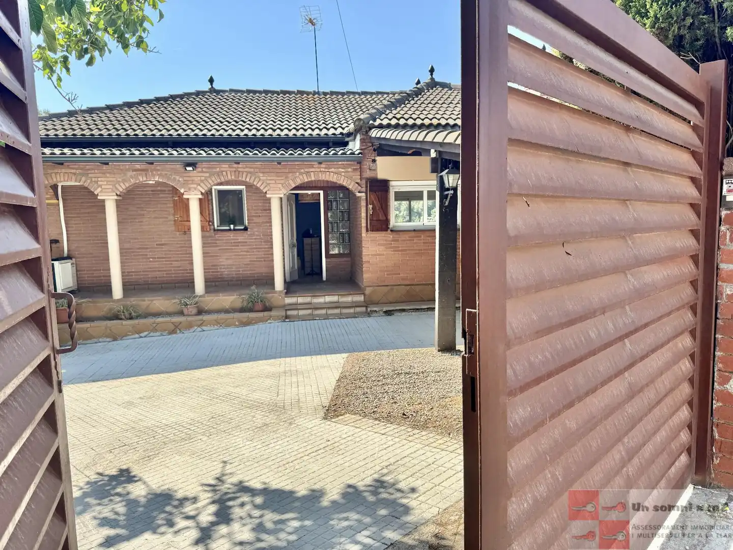 Vista exterior de Casa o xalet en venda en Piera amb Aire condicionat, Calefacció i Traster