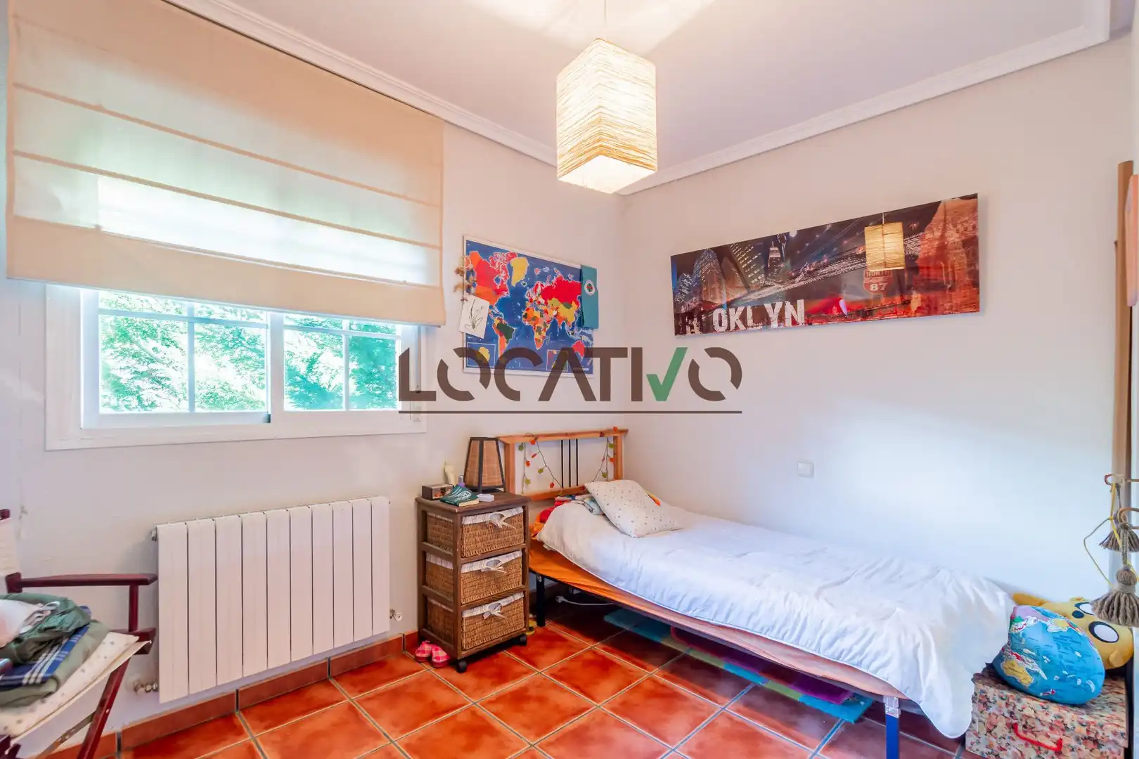 Bedroom of Houses for sale in San Lorenzo de El Escorial  with Heating, Private garden and Terrace
