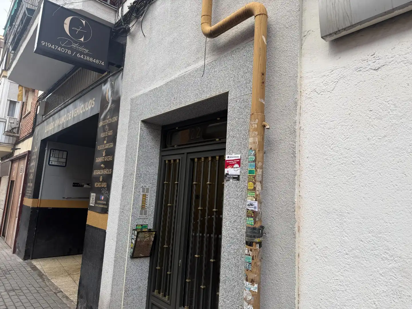 Vista exterior de Apartamento en venta en Madrid