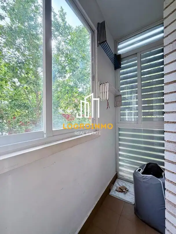 Balcony of Flat for sale in  Logroño  with Heating, Storage room and Balcony