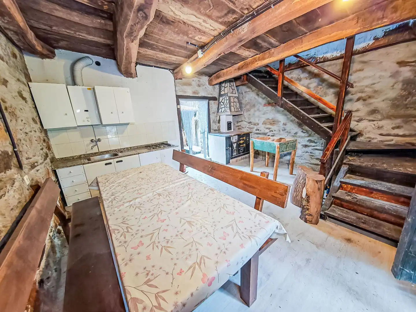 Kitchen of Houses for sale in Borrenes  with Heating and Private garden