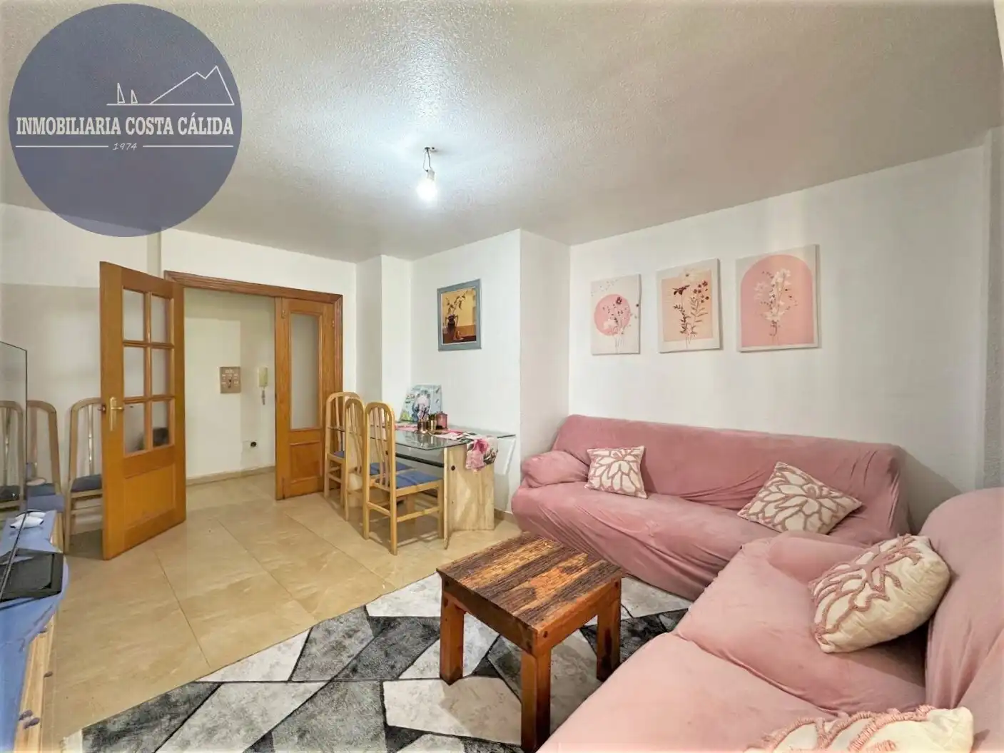 Living room of Flat for sale in Águilas  with Balcony