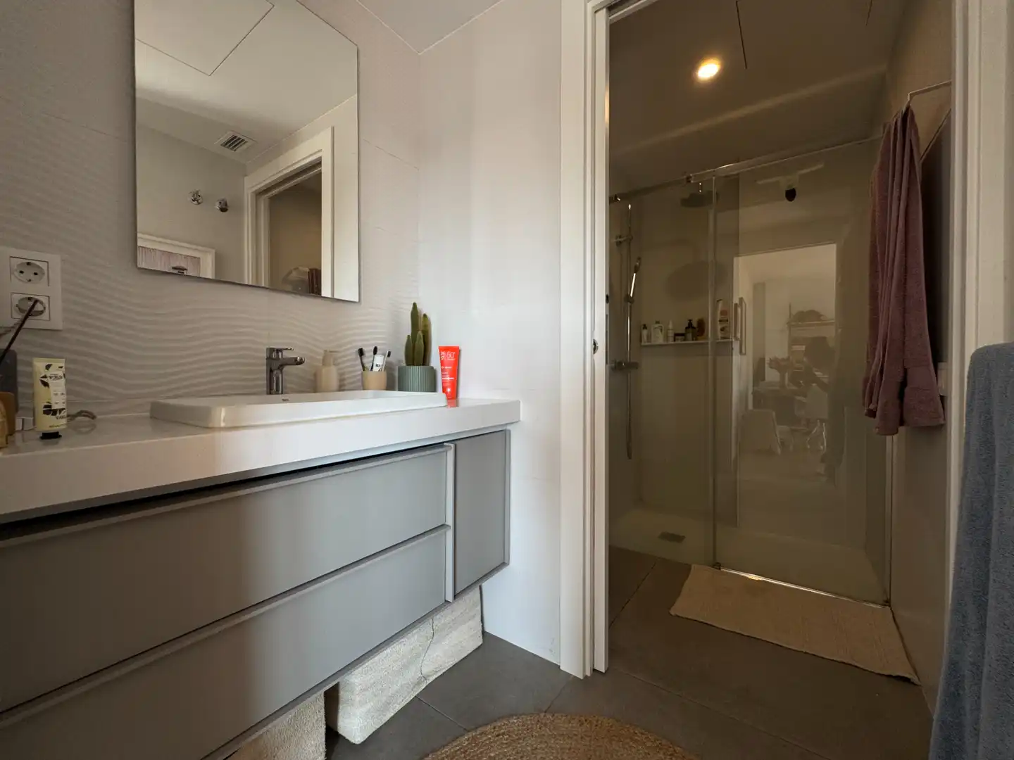Baño de Ático en venta en Barcelona con Aire acondicionado, Calefacción y Parquet