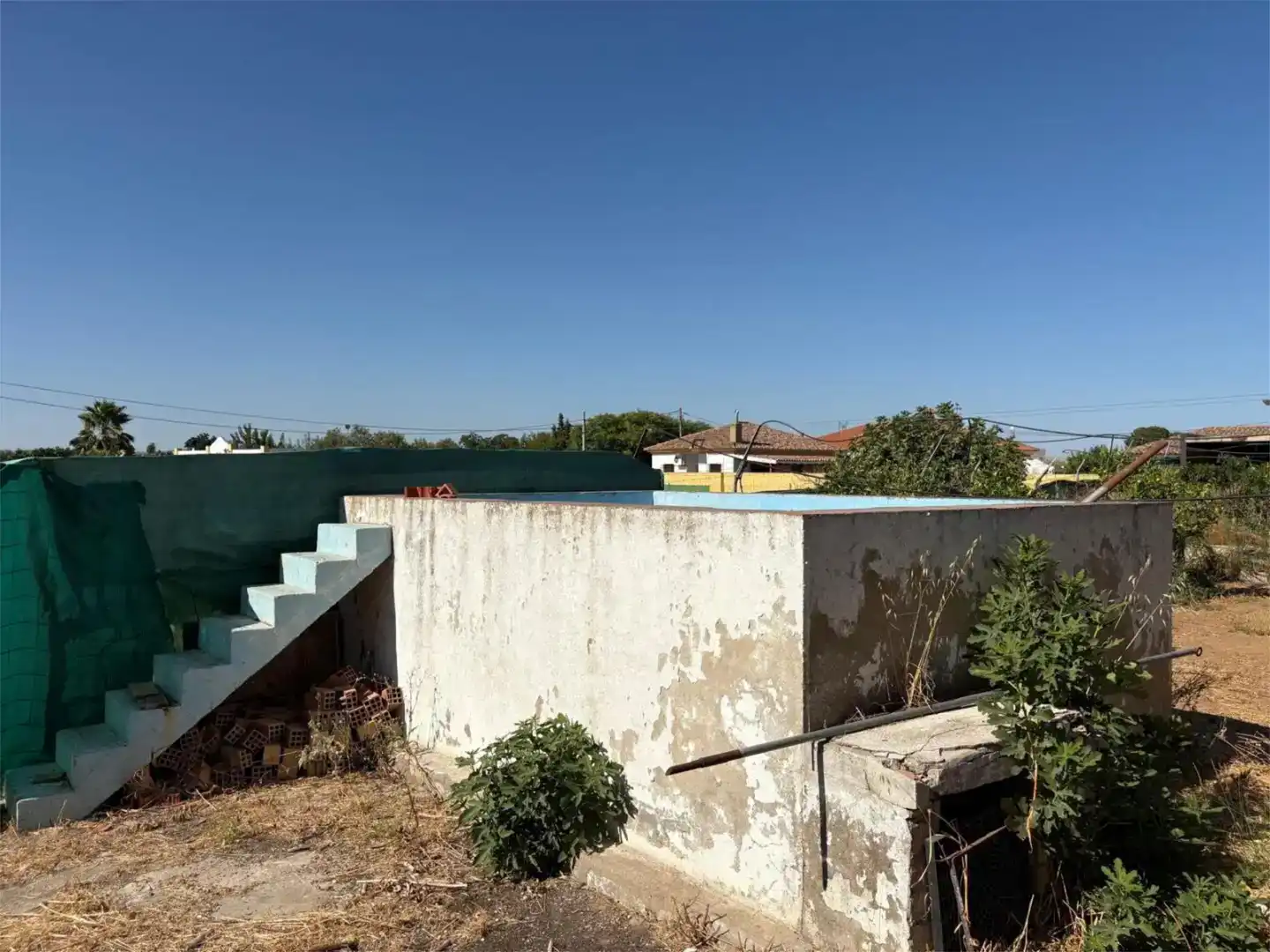 Piscina de Finca rústica en venta en La Algaba con Piscina