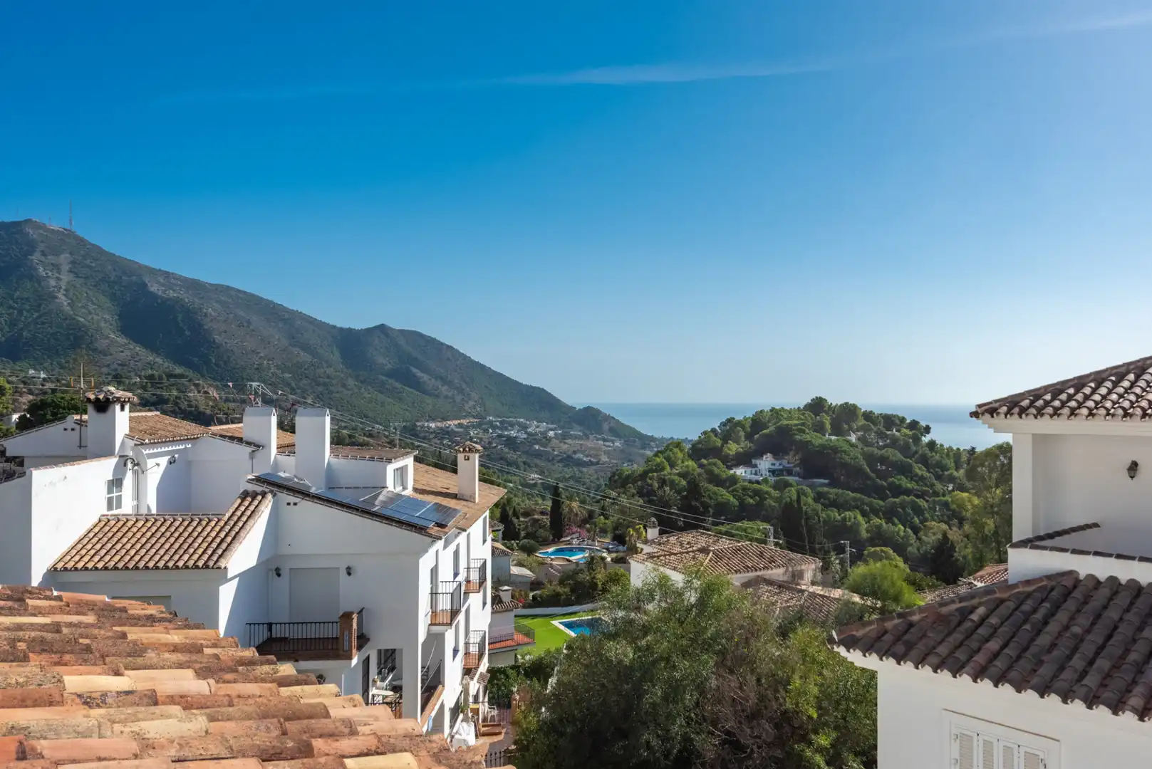 Wohnung mit Garten zum Verkauf in Mijas pueblo