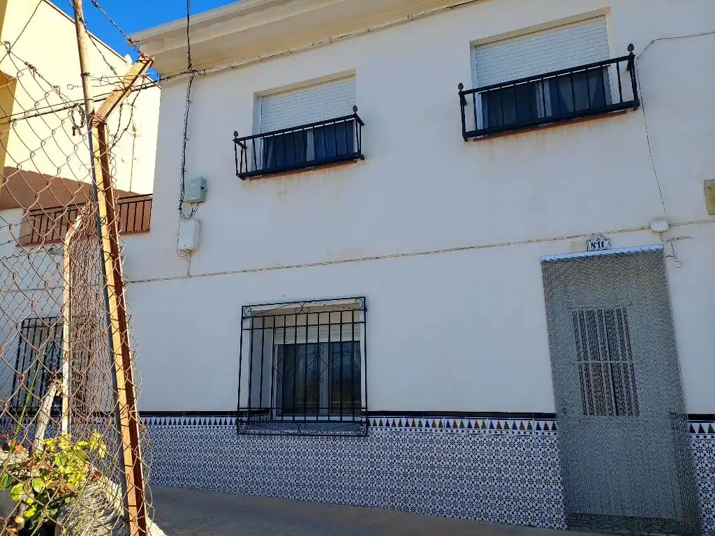 Exterior view of Houses for sale in Cúllar  with Private garden and Furnished