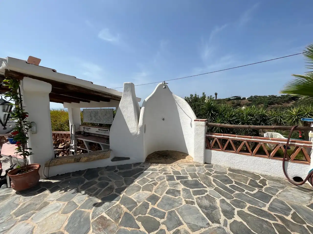 Terrace of Country homes for sale in Vélez-Málaga  with Air Conditioner, Heating and Private garden