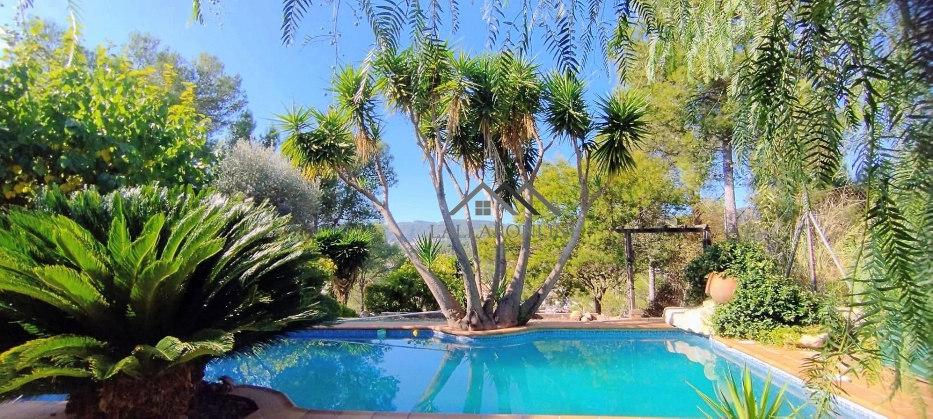 Swimming pool of House or chalet for sale in Vallirana  with Heating, Private garden and Terrace