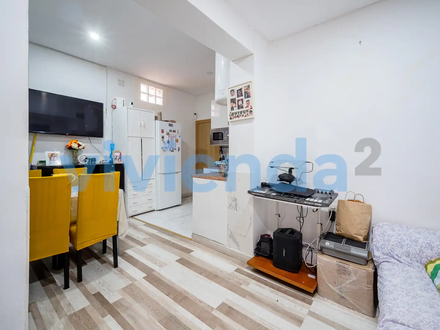 Kitchen of Flat for sale in Madrid  with Air Conditioner, Heating and Storage room