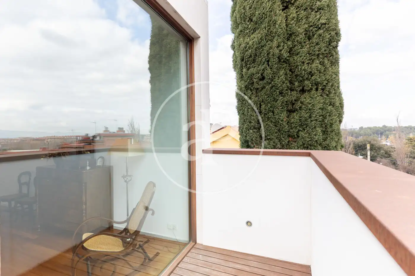 Terrace of Houses for sale in Sant Cugat del Vallès  with Air Conditioner, Heating and Private garden