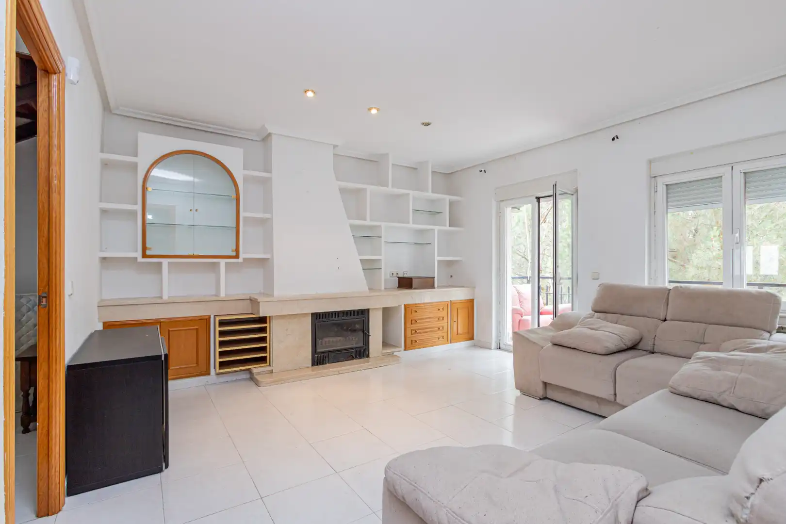 Sala de estar de Dúplex en venta en Collado Villalba con Calefacción, Terraza y Piscina comunitaria