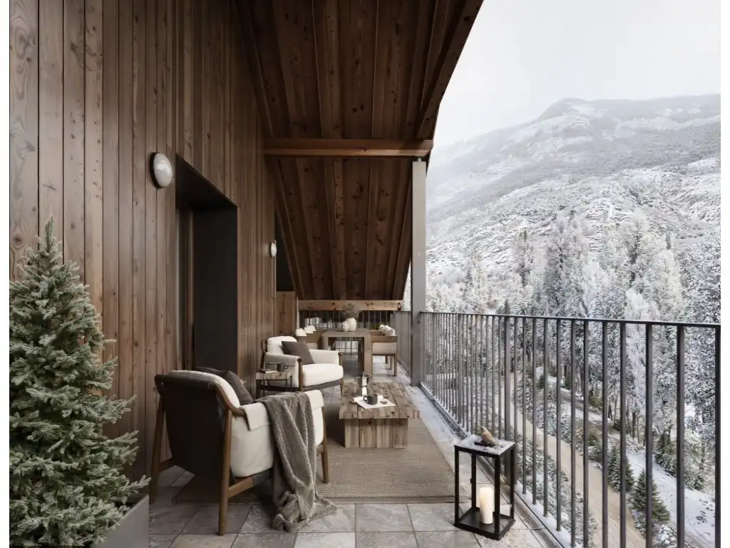 Terraza de Apartamento en venta en Benasque con Terraza
