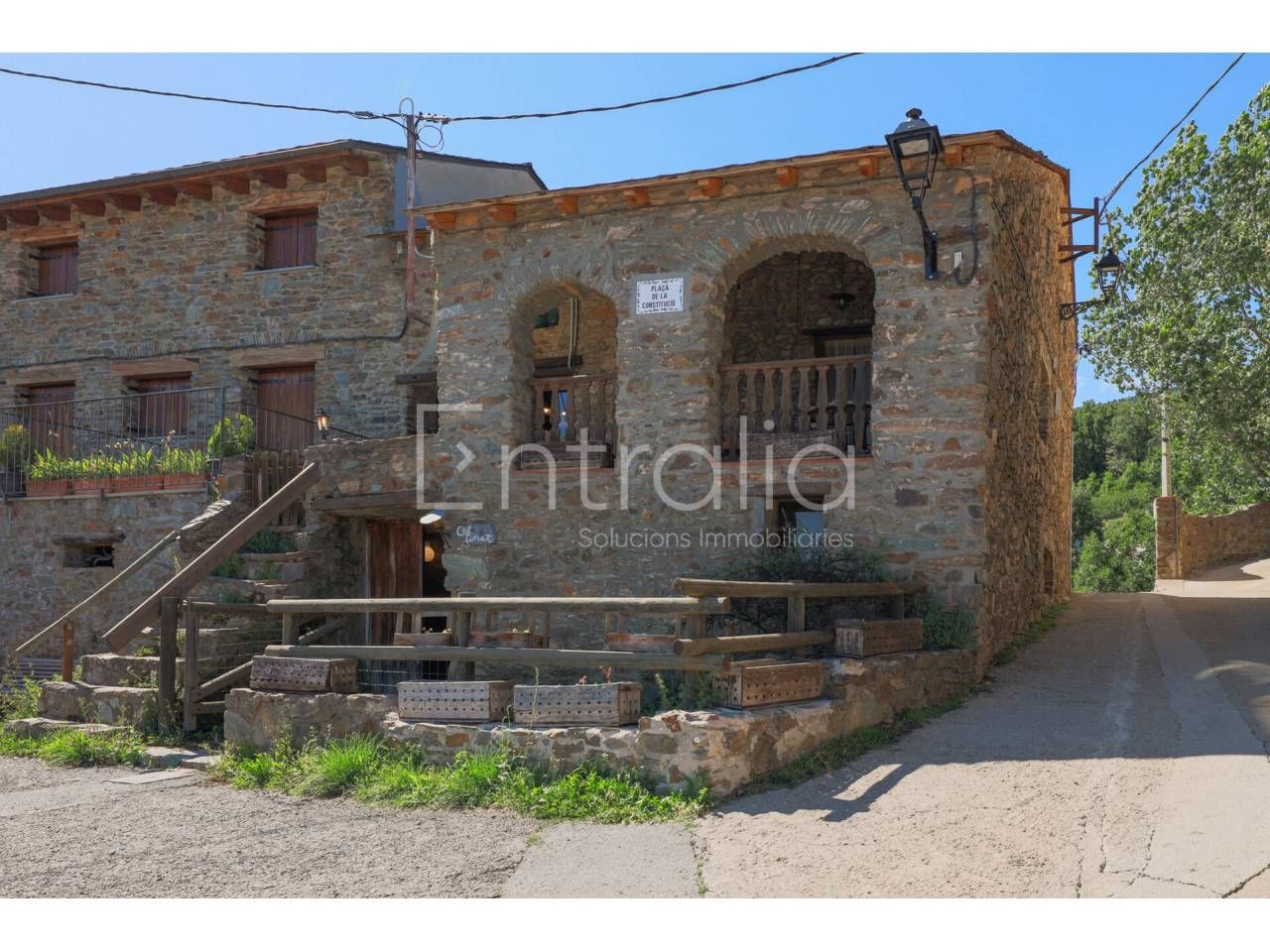 Vista exterior de Casa o xalet en venda en Ribes de Freser amb Terrassa