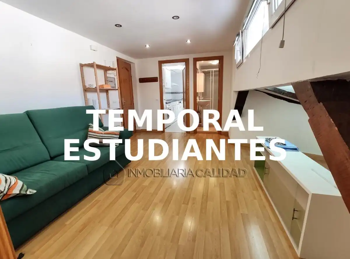 Exterior view of Flat for rent in Burgos Capital  with Heating, Storage room and Furnished