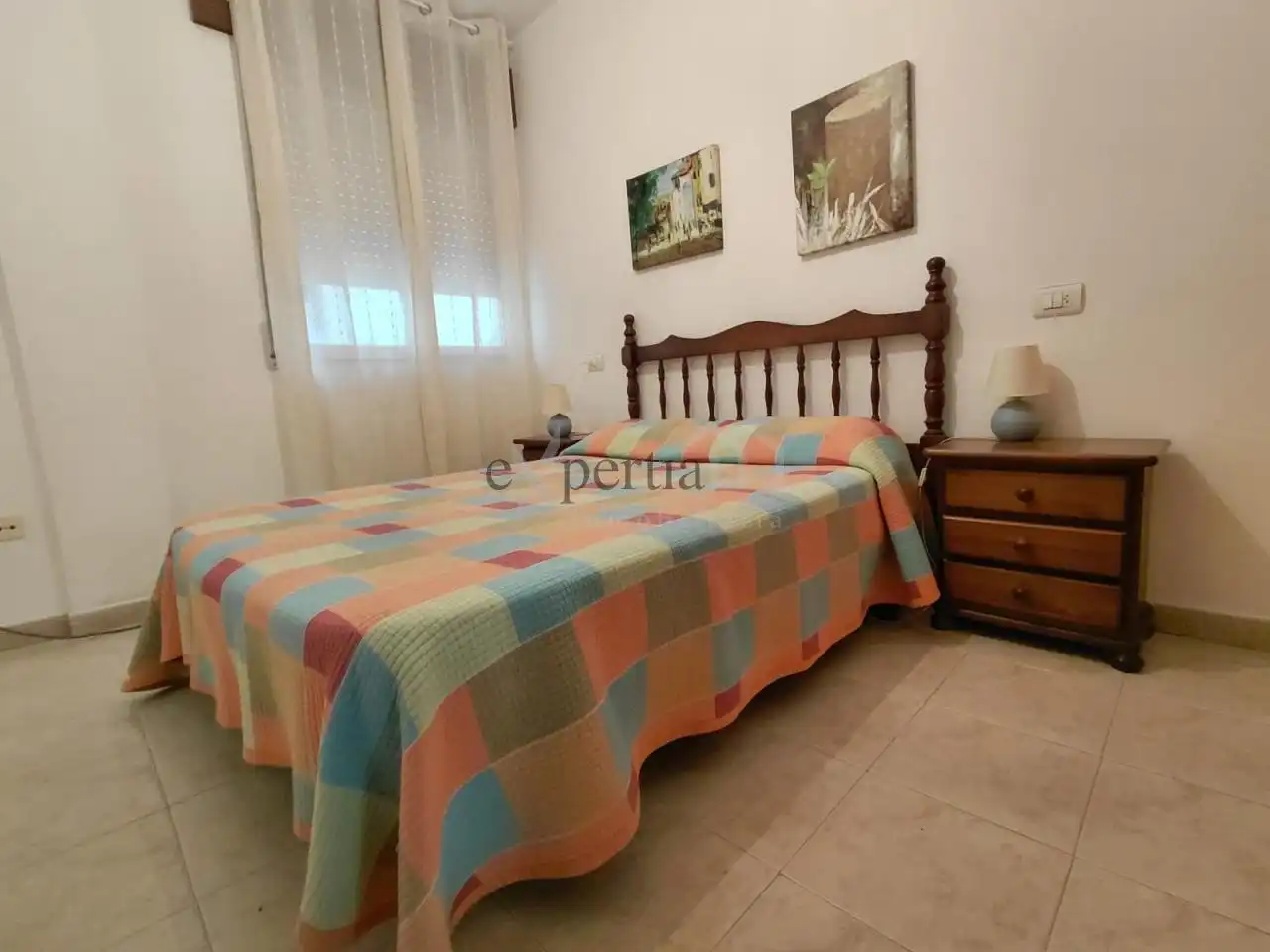 Schlafzimmer von Wohnung zur Miete in Boiro mit Heizung und Möbliert