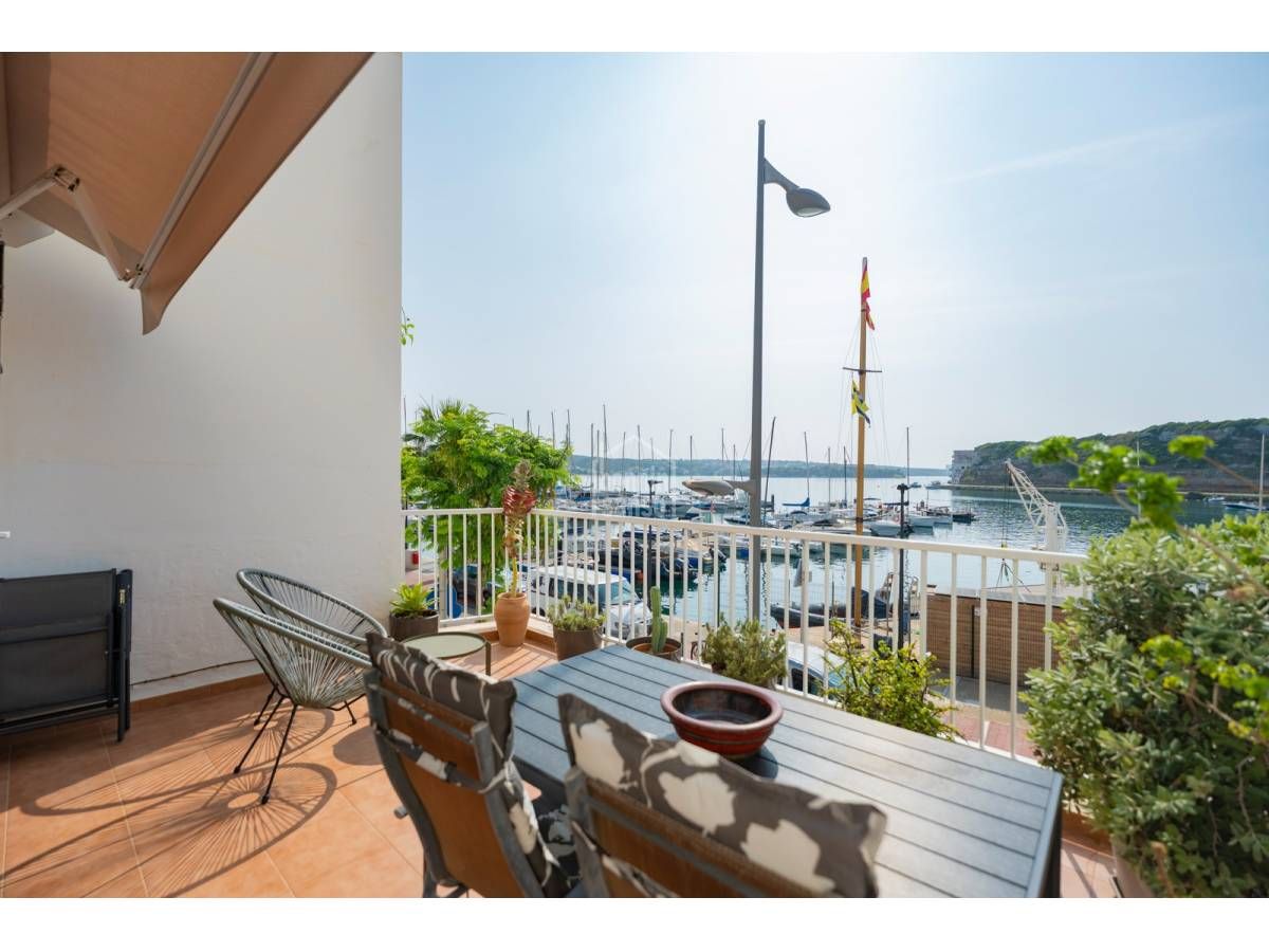 Terrace of Apartment for sale in Maó  with Terrace and Furnished