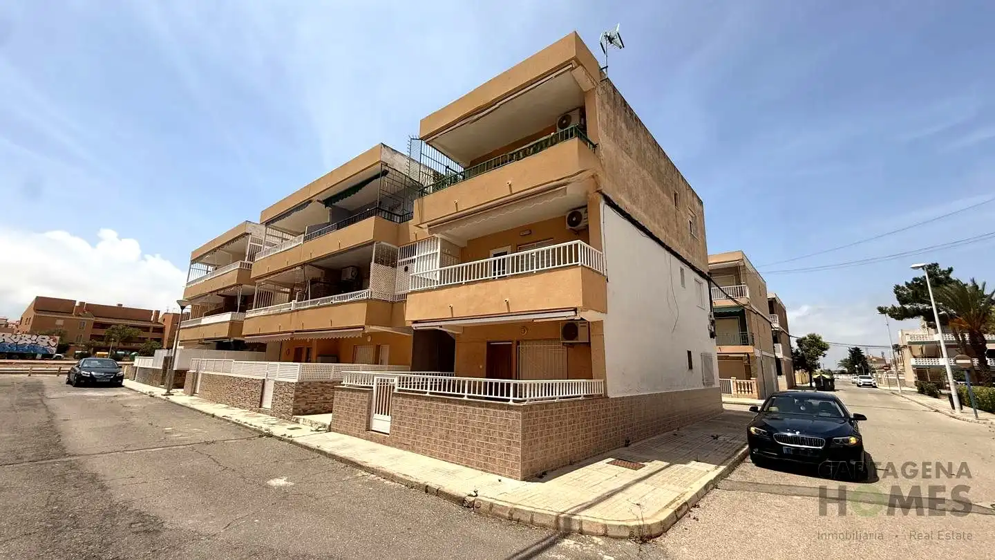 Vista exterior de Piso en venta en Cartagena con Aire acondicionado, Terraza y Amueblado
