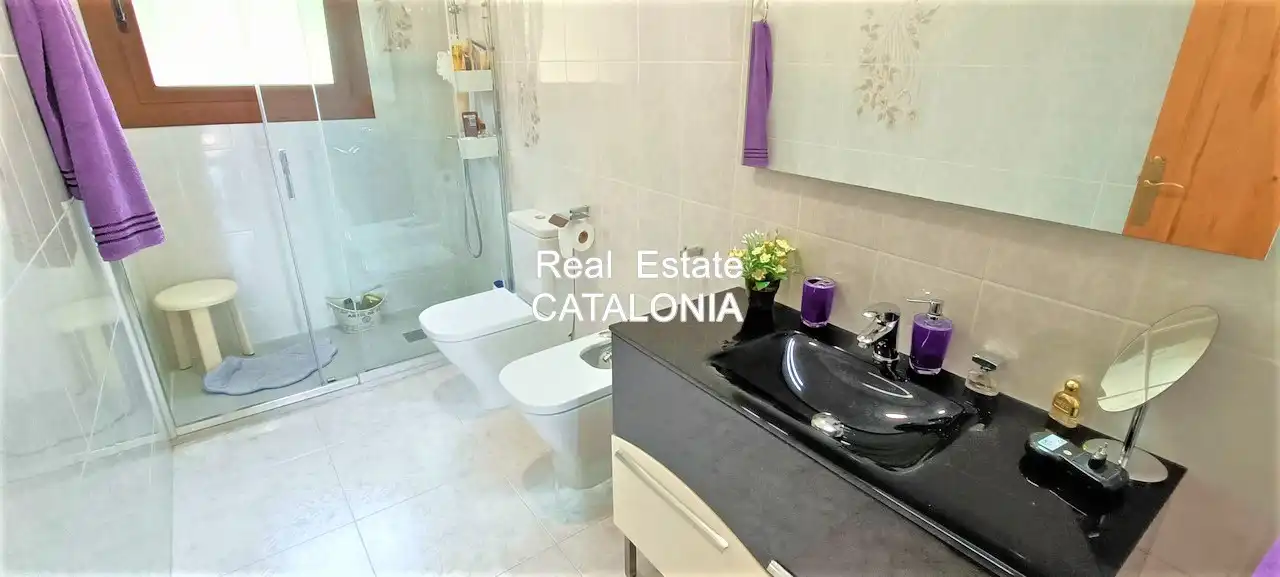 Baño de Casa o chalet en venta en Lloret de Mar con Calefacción, Jardín privado y Terraza