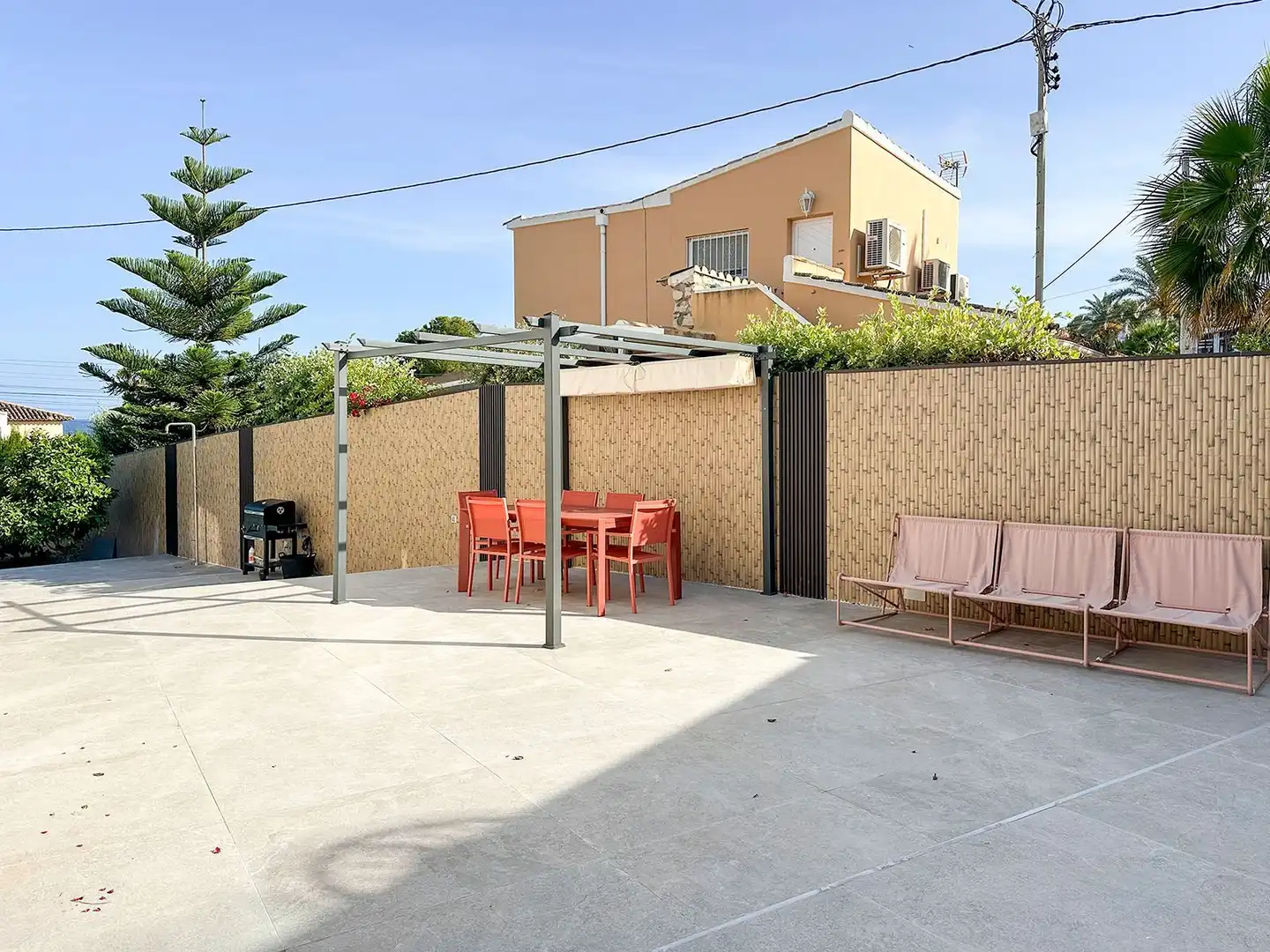 Terrassa de Casa o xalet en venda en Calpe / Calp amb Aire condicionat, Calefacció i Jardí privat