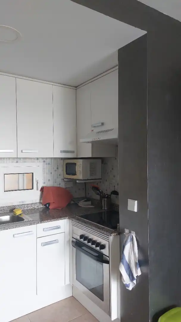 Cuina de Apartament en venda en La Manga del Mar Menor amb Aire condicionat, Calefacció i Terrassa
