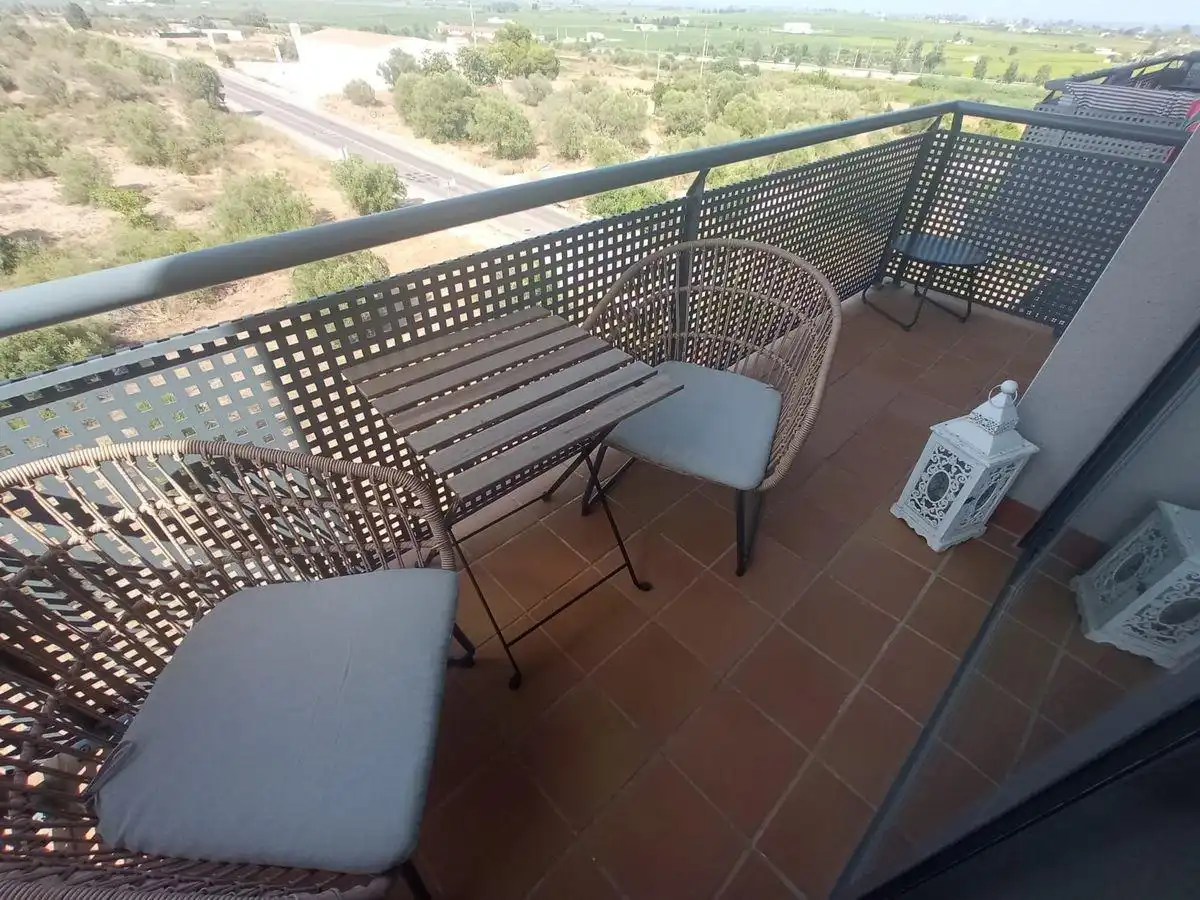 Balcony of Flat for sale in La Ràpita  with Terrace, Balcony and Community pool