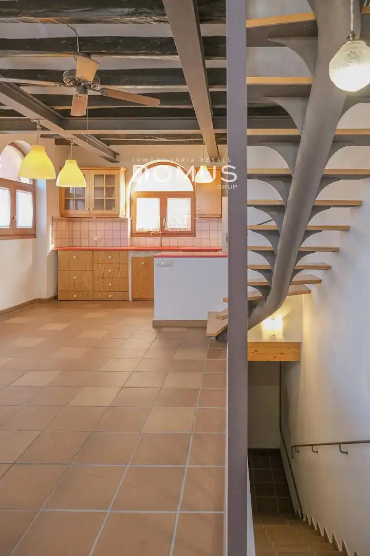 Cocina de Casa o chalet en venta en Tortellà con Parquet, Horno y Balcón