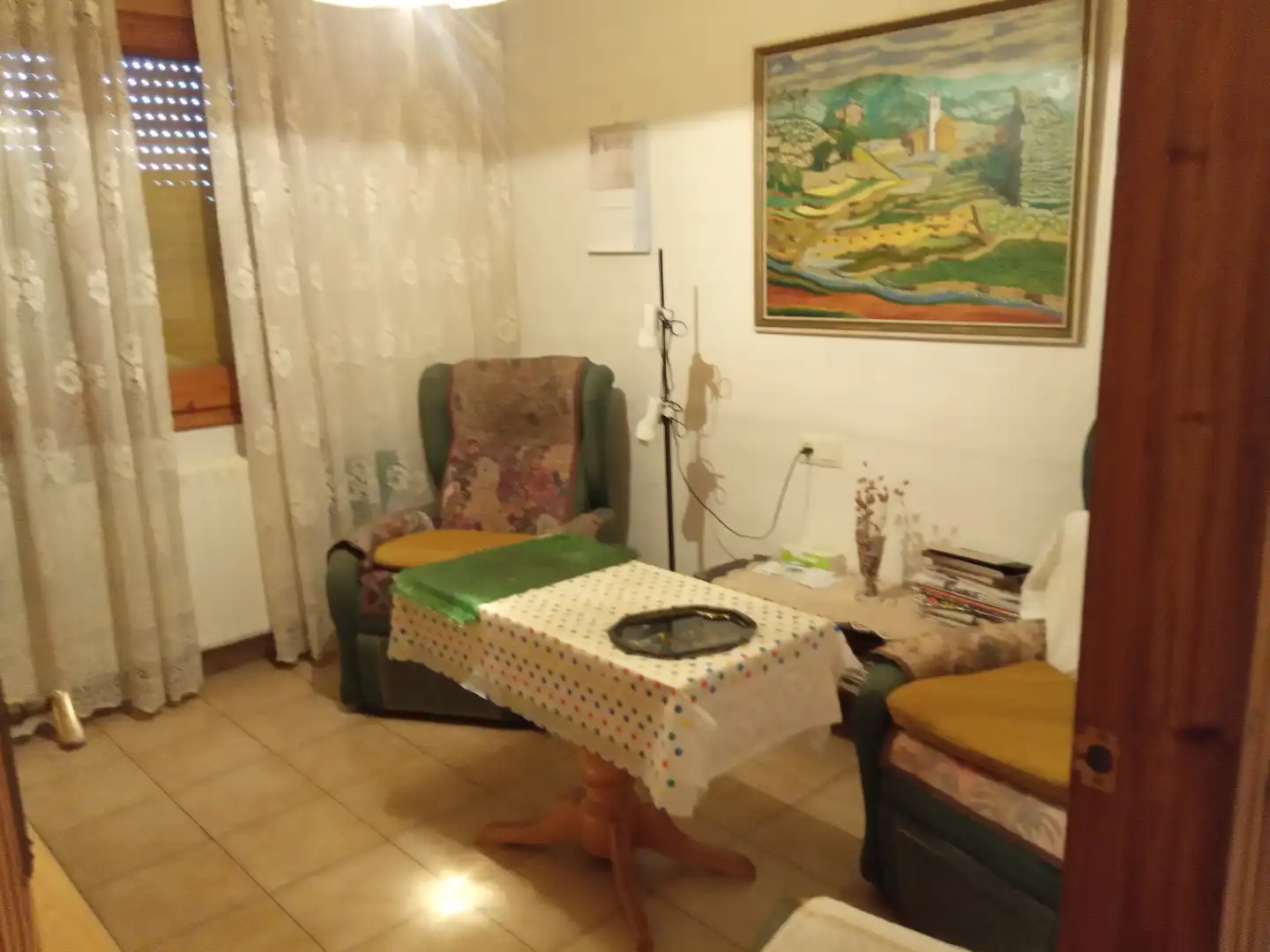 Sala d'estar de Casa adosada en venda en Sant Llorenç de Morunys amb Calefacció, Terrassa i Moblat