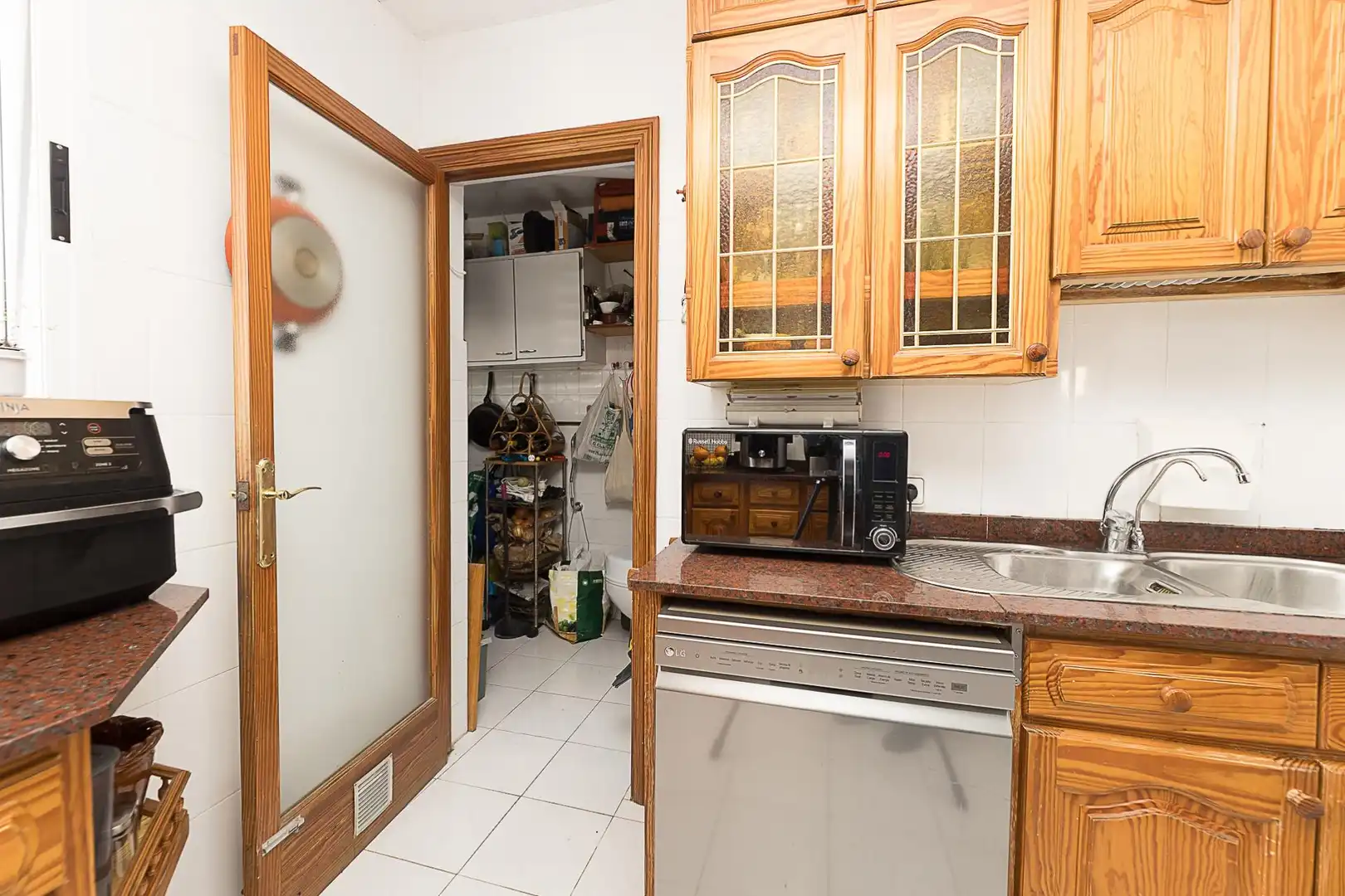 Cuina de Apartament en venda en  Palma de Mallorca amb Calefacció, Terrassa i Balcó