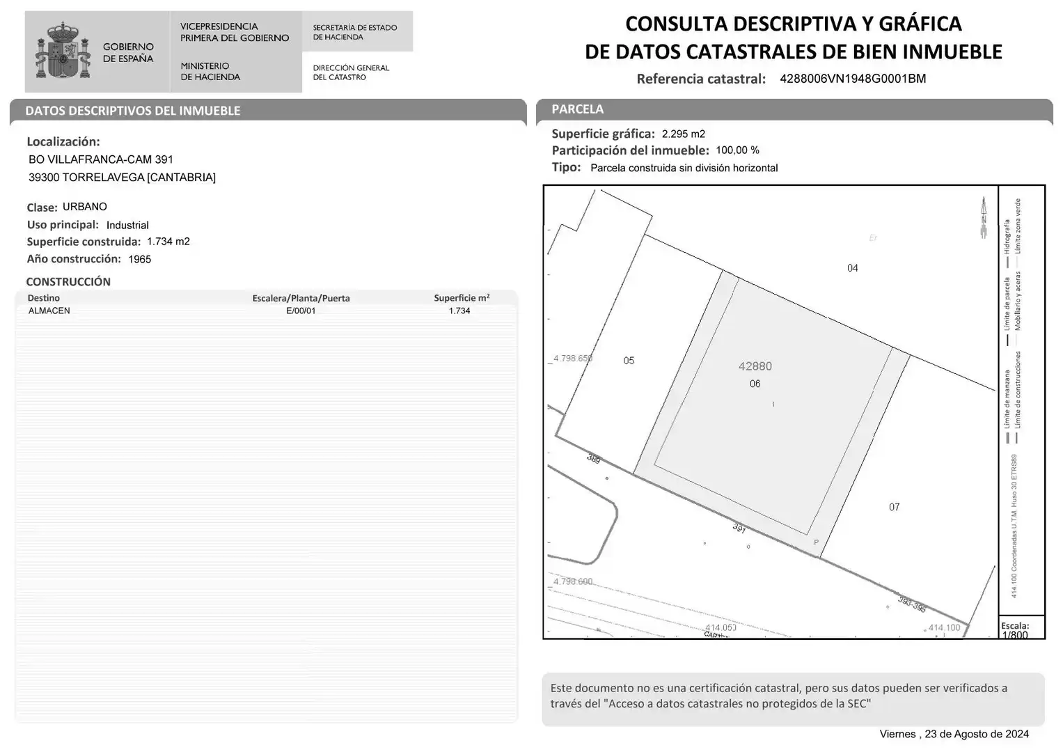 Nave industrial in vendita a Covadonga - Campuzano - Ciudad Vergel, imagen 6
