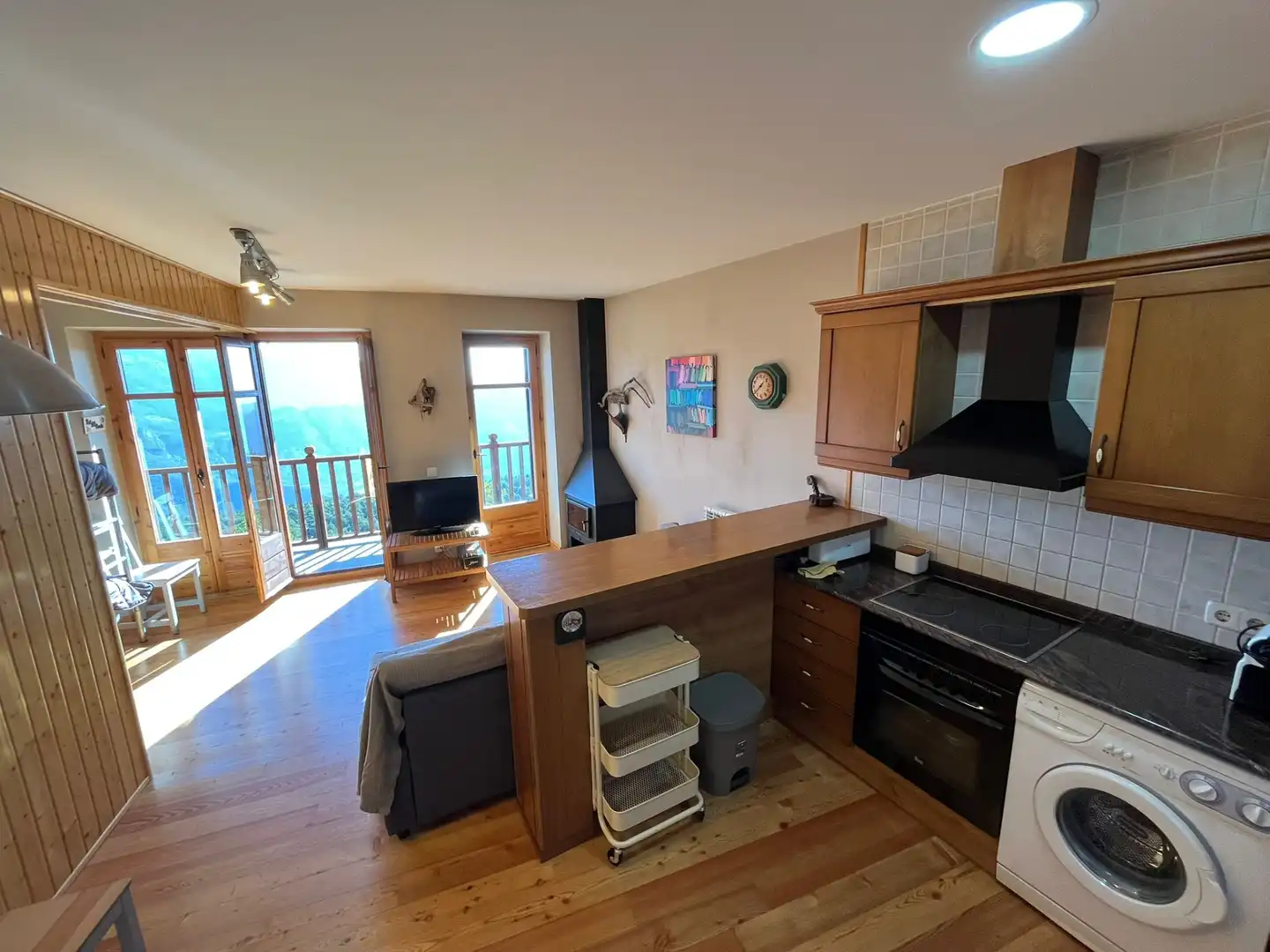 Cocina de Piso en venta en La Coma i la Pedra con Calefacción, Parquet y Trastero