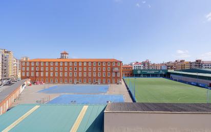 Exterior view of Flat for sale in Gijón   with Parquet flooring