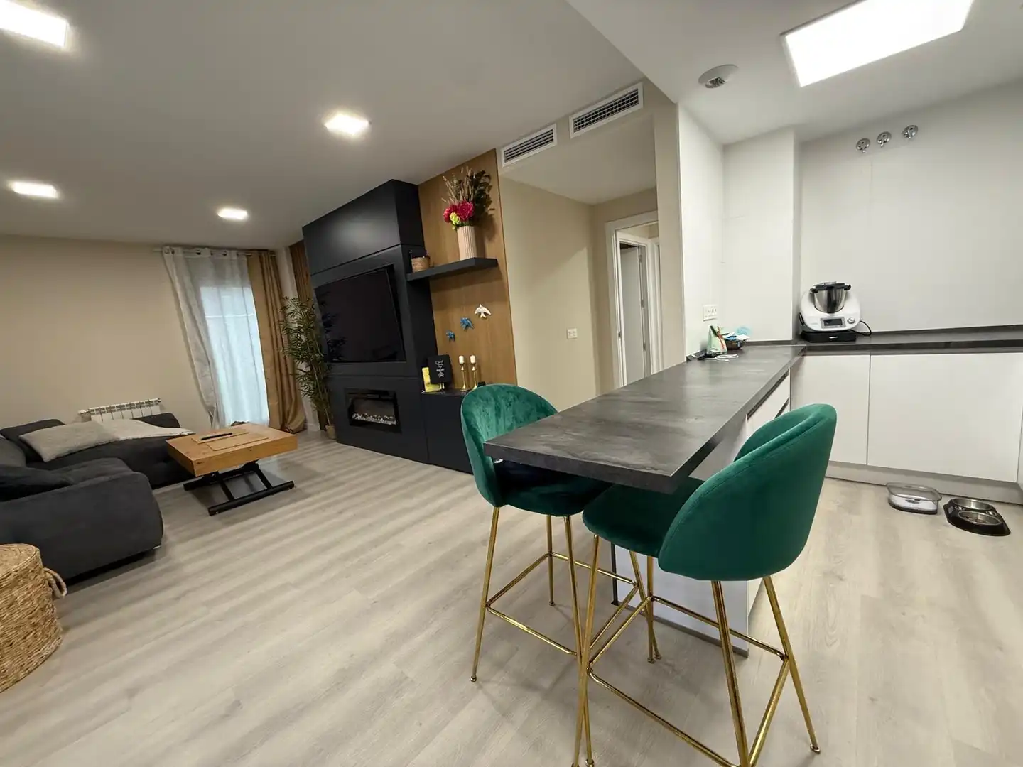 Sala de estar de Apartamento en venta en Badajoz con Terraza