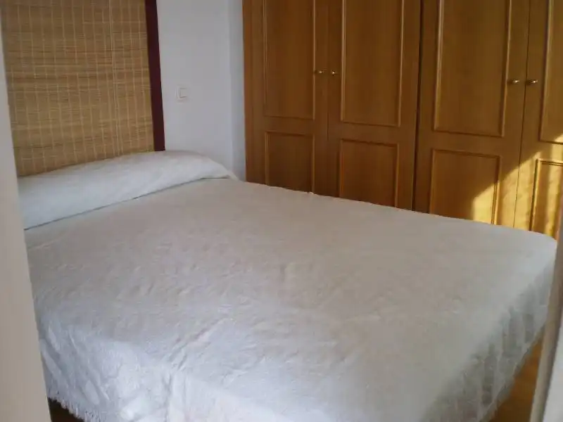 Bedroom of Flat for sale in Madrid  with Heating, Private garden and Parquet flooring