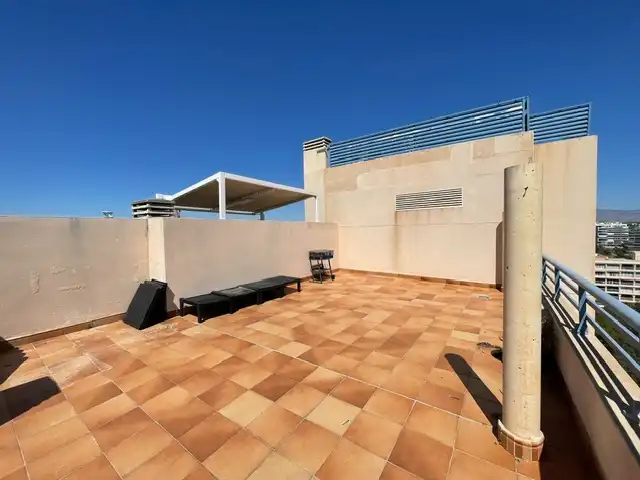 Terrace of Attic for rent in Alicante / Alacant  with Air Conditioner, Heating and Terrace