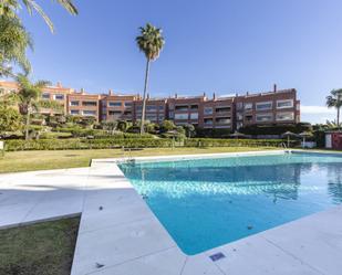 Swimming pool of Flat for sale in Marbella  with Air Conditioner and Terrace