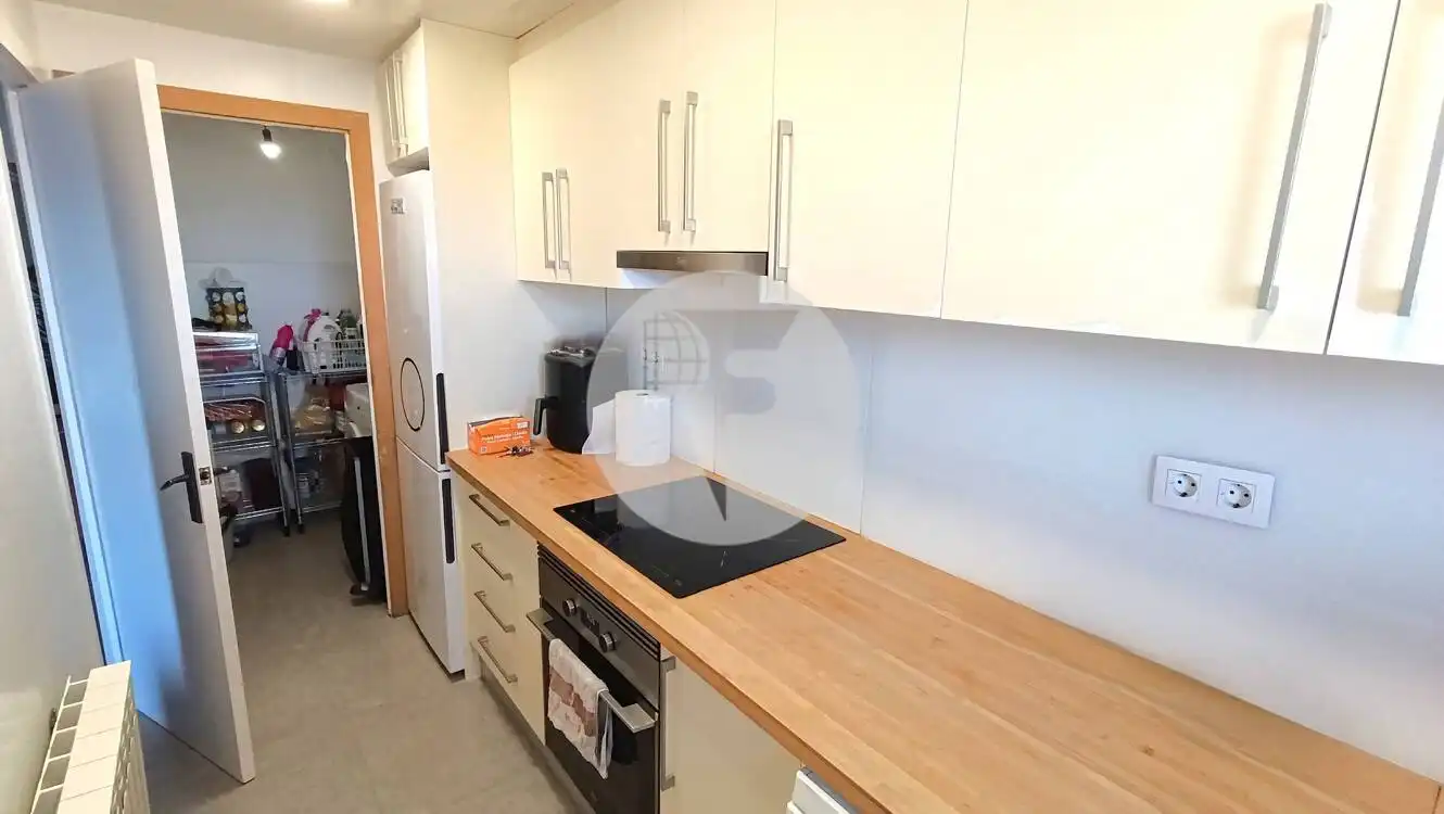 Cocina de Ático en venta en Terrassa con Aire acondicionado, Calefacción y Terraza