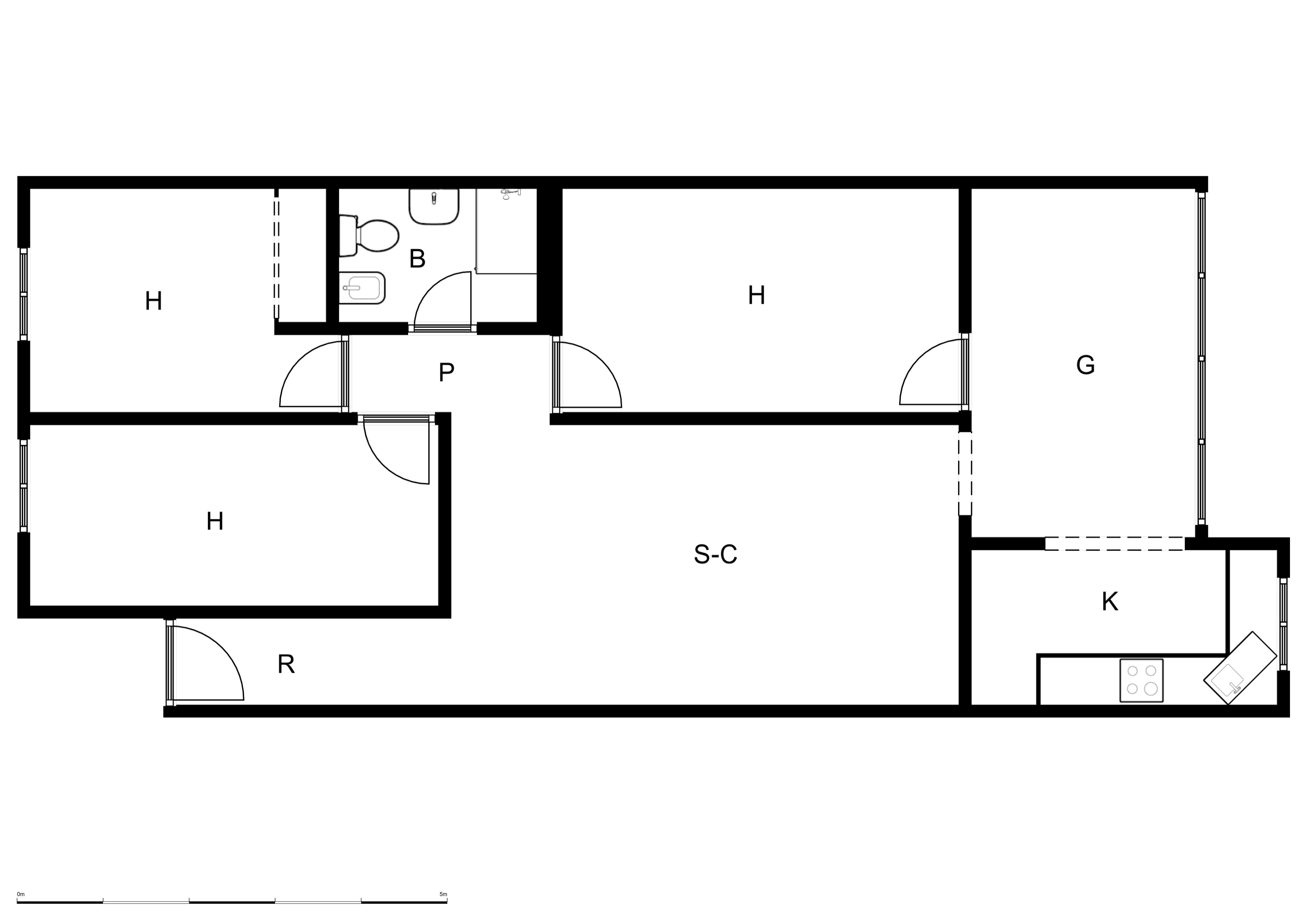 Flat for sale in Málaga Capital  with Heating, Terrace and Oven